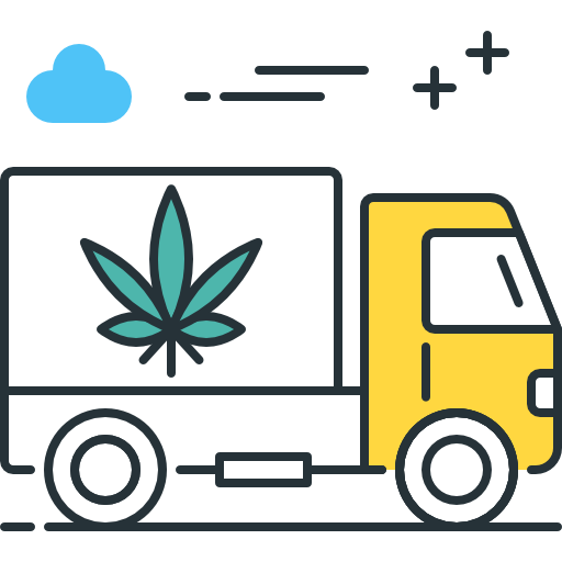 camión icono gratis