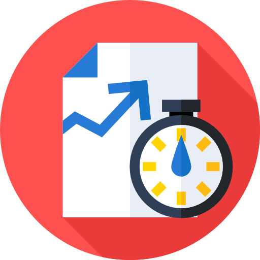 cronógrafo icono gratis