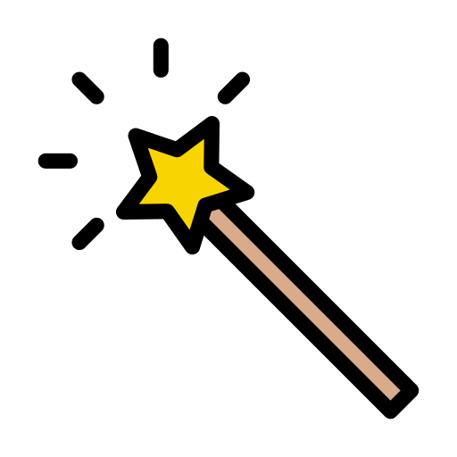 Wand Generic color lineal-color icon