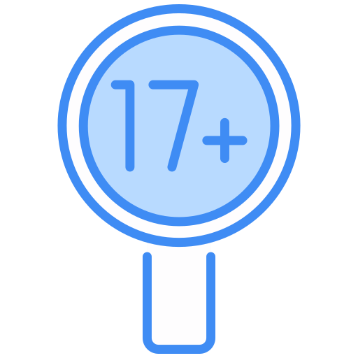 altersgrenze kostenlos Icon altersgrenze kostenlos Icon