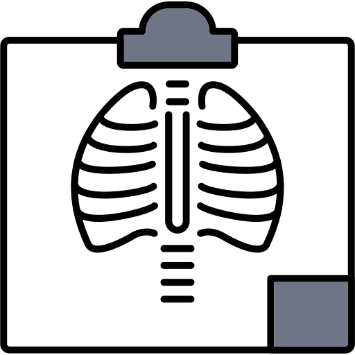 Radiology Generic color lineal-color icon
