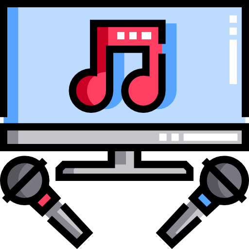 Karaoke Detailed Straight Lineal Color Icon