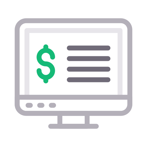 pantalla icono gratis