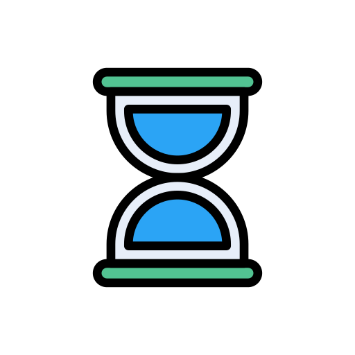 reloj de arena icono gratis