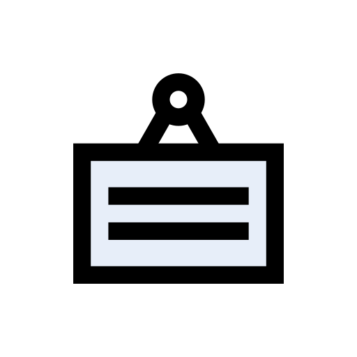 Sign free icon Sign free icon
