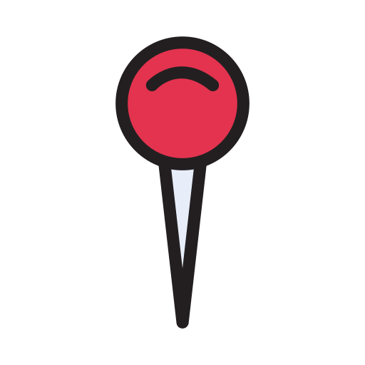 alfiler icono gratis