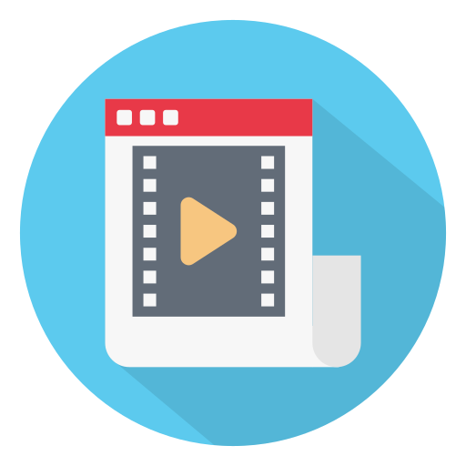 vídeo grátis ícone vídeo grátis ícone