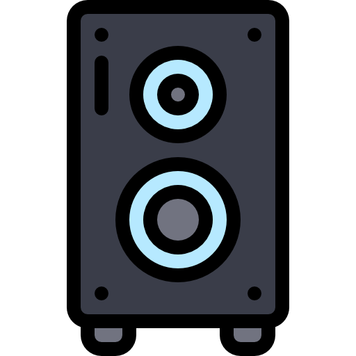 altavoces icono gratis