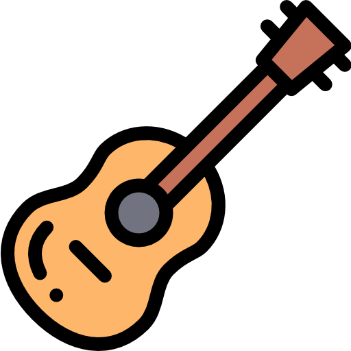 guitarra acustica icono gratis