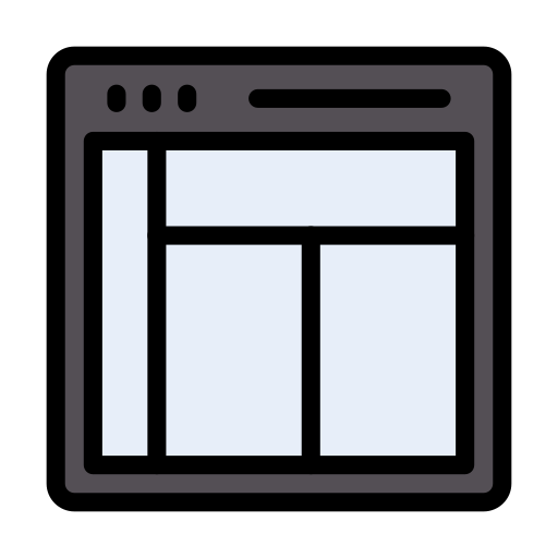 Layout free icon