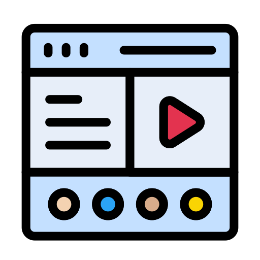 Video free icon