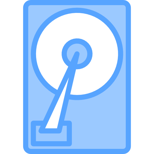 disco duro icono gratis