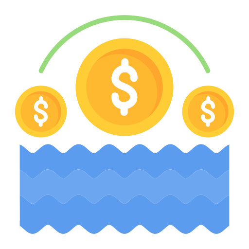 economía icono gratis