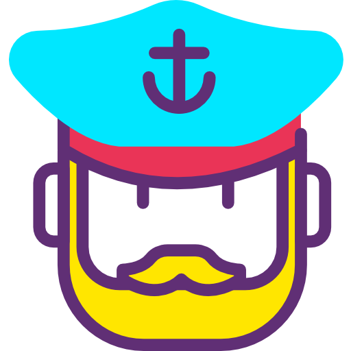 Captain free icon