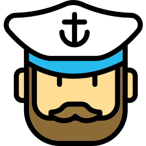 Captain free icon
