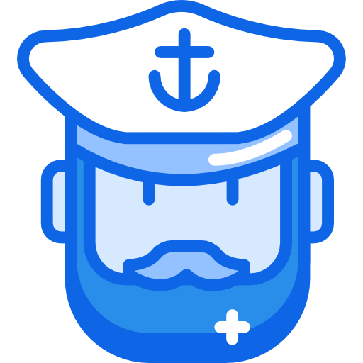 capitaine Icône gratuit