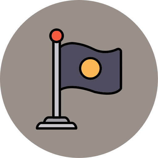 Pit flag free icon