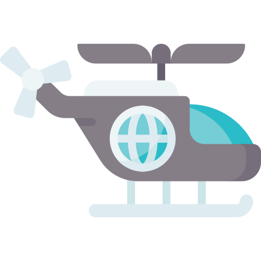 helicóptero icono gratis