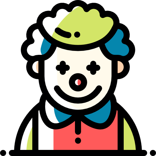 Clown free icon
