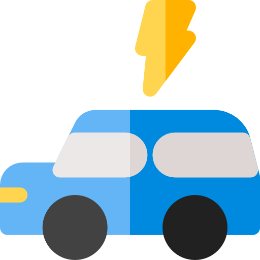 Электромобиль бесплатно иконка Электромобиль бесплатно иконка