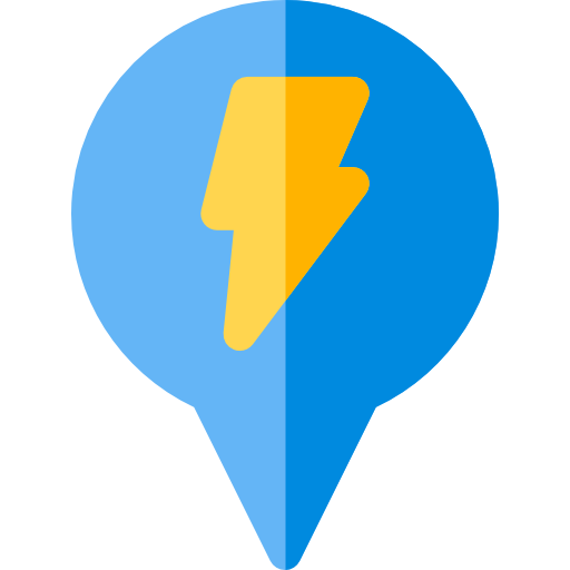 Location Basic Rounded Flat Icon