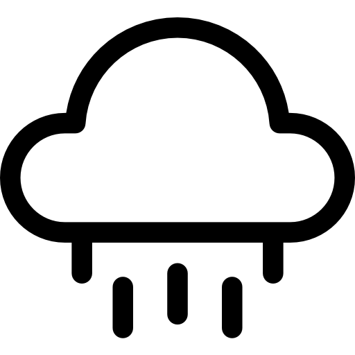 lluvia icono gratis