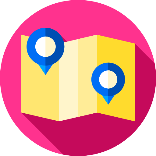 mapa icono gratis