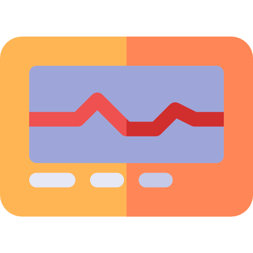 electrocardiograma icono gratis