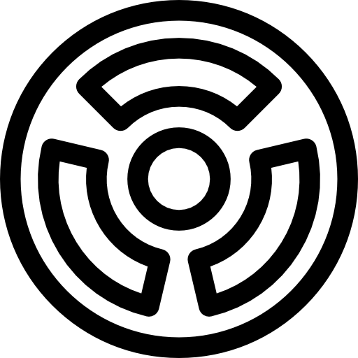 Radiation Basic Rounded Lineal icon