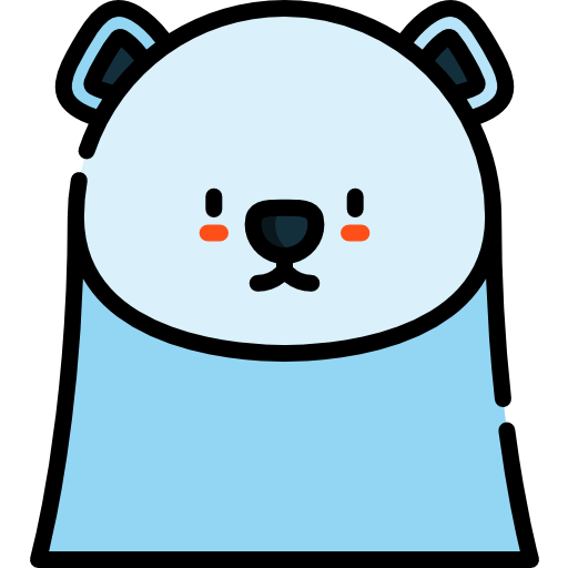 oso polar icono gratis