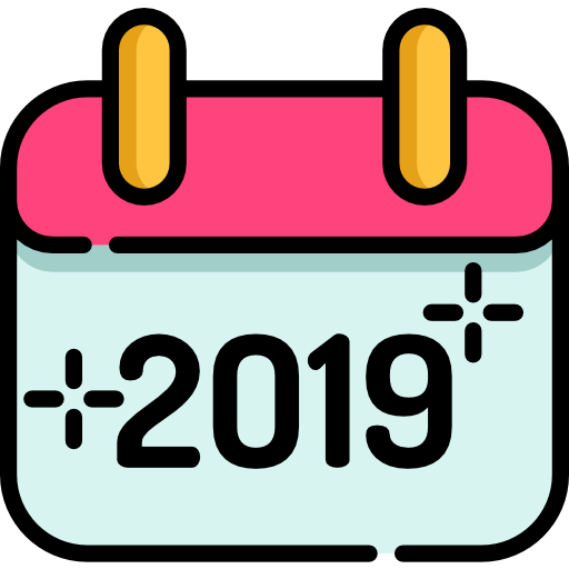 2019 icono gratis