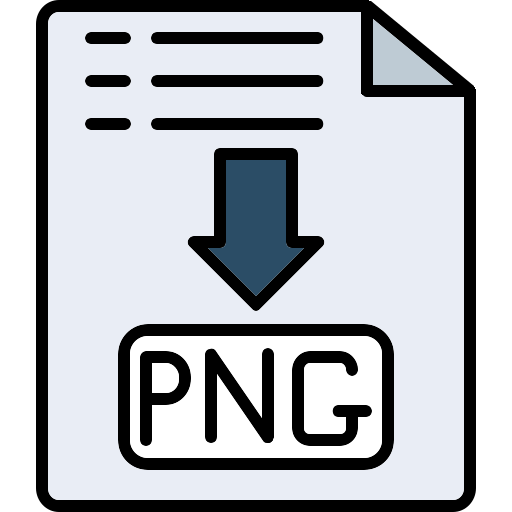 formato de archivo png icono gratis