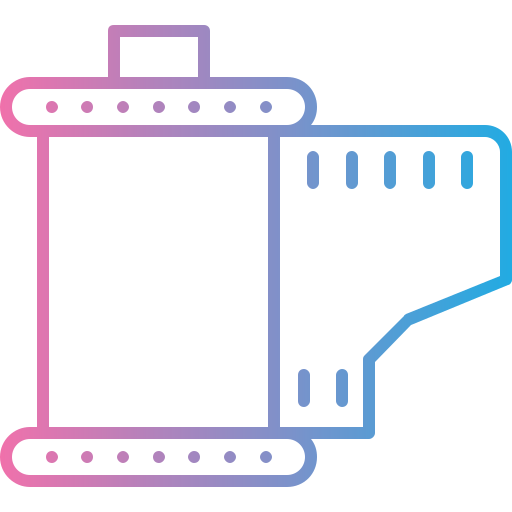 film photographique Icône gratuit