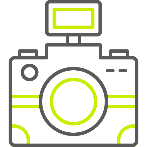 photographie Icône gratuit