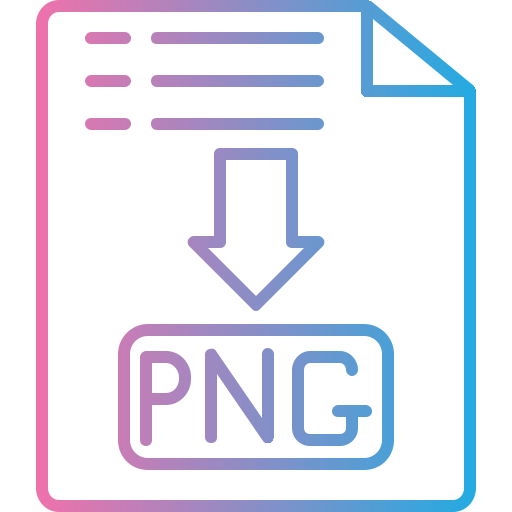 formato de archivo png icono gratis