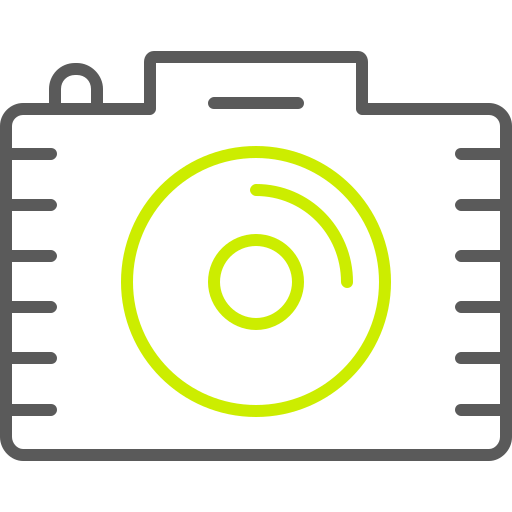 photographie Icône gratuit