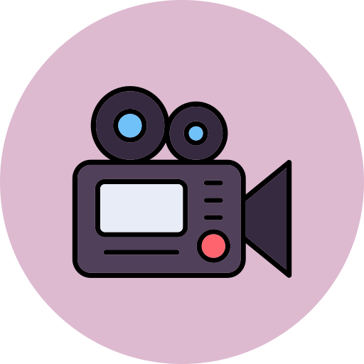 Кинокамера бесплатно иконка