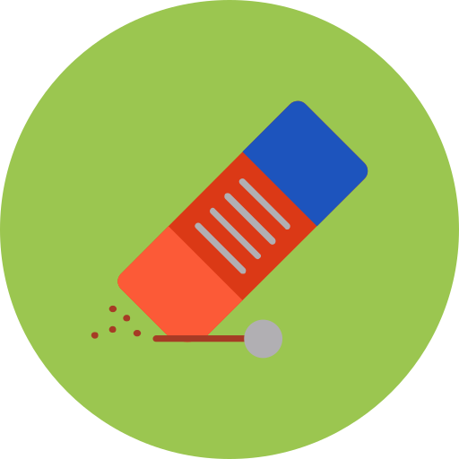 지우개 무료 아이콘