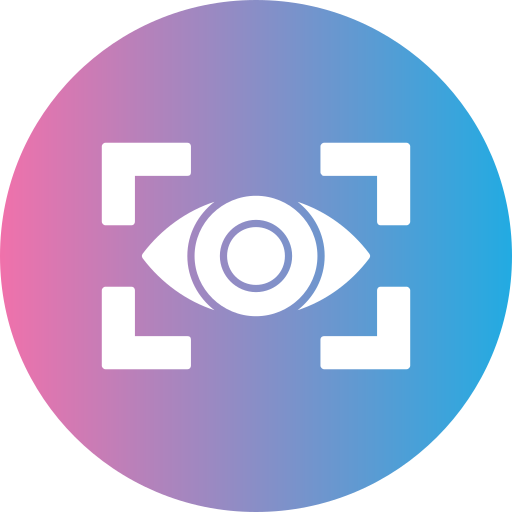 visión icono gratis