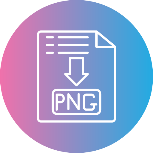 formato de archivo png icono gratis