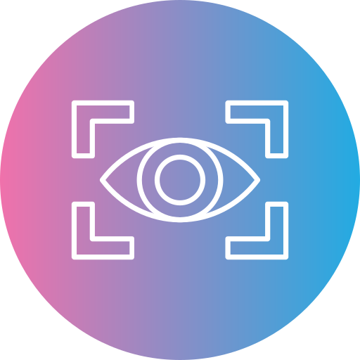 visión icono gratis