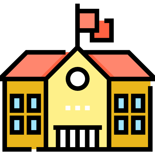 College - Free buildings icons