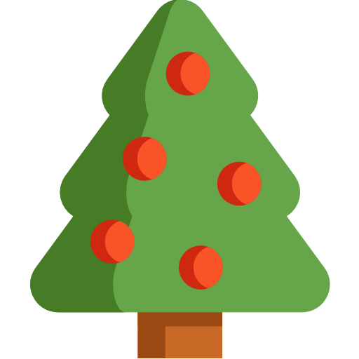 árbol de navidad icono gratis