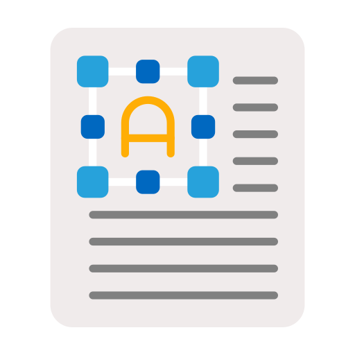 Typography free icon Typography free icon