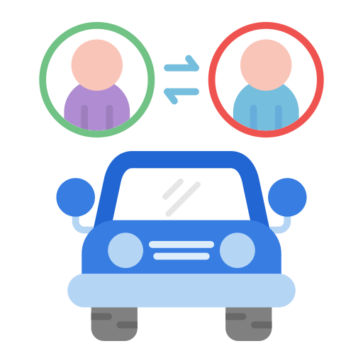 Carpool free icon Carpool free icon