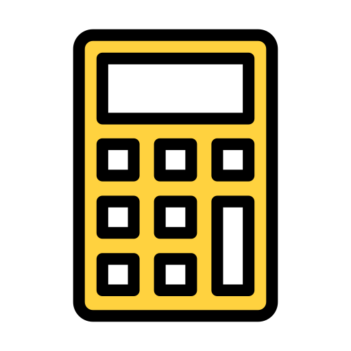 Calculator free icon Calculator free icon