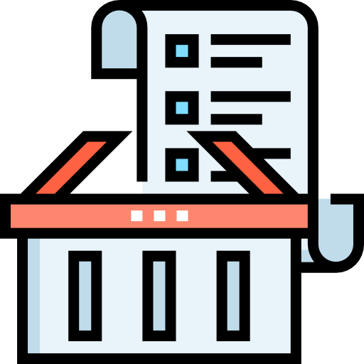 Shopping list free icon