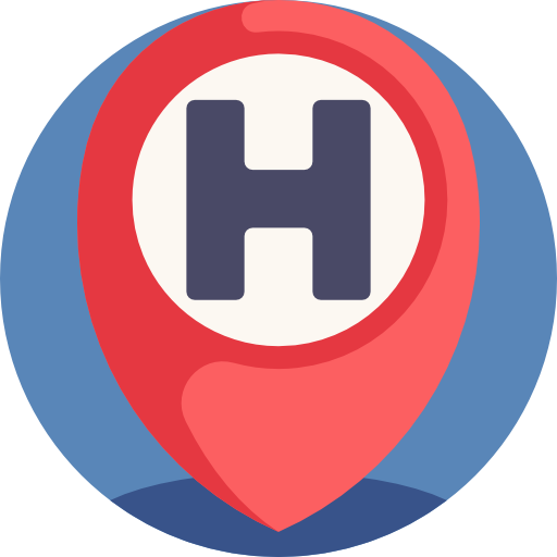 병원 무료 아이콘