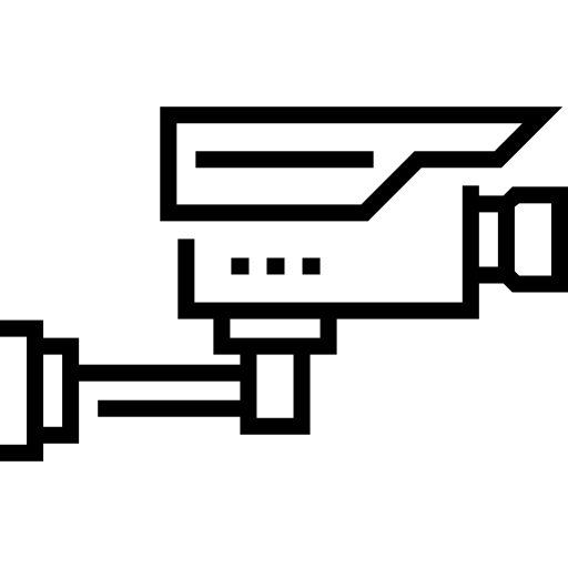 circuito cerrado de televisión icono gratis