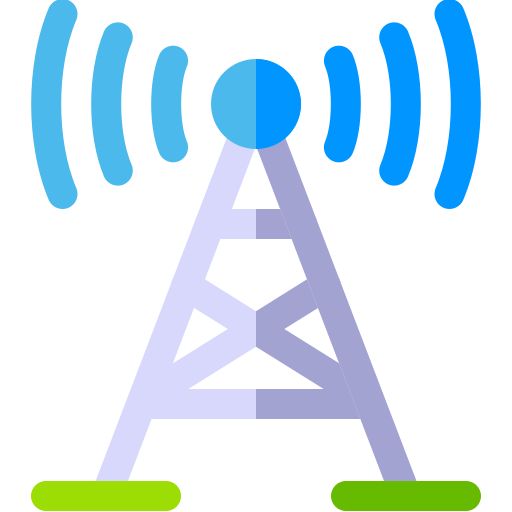 Signal Basic Rounded Flat icon